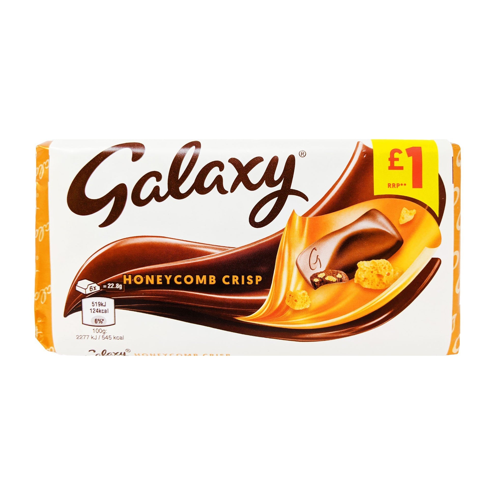 Galaxy Honeycomb Crisp 114g - Blighty's British Store