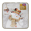 Grandma Wild's Clotted Cream Shortbread Snowman Tin 100g - Blighty's British Store
