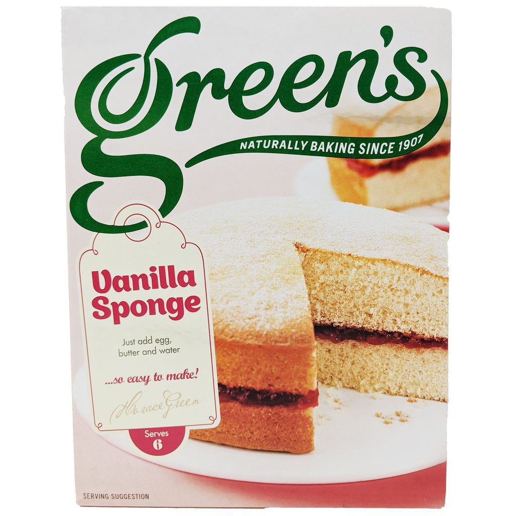 Green's Vanilla Sponge Mix 221g - Blighty's British Store