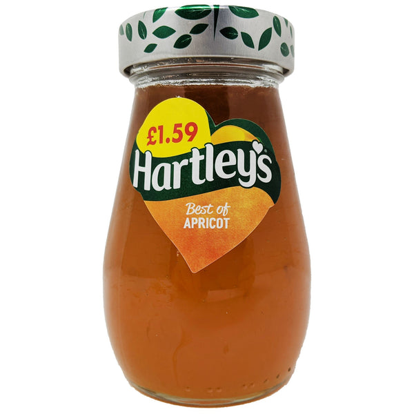 Hartley's Best Apricot Jam 340g - Blighty's British Store