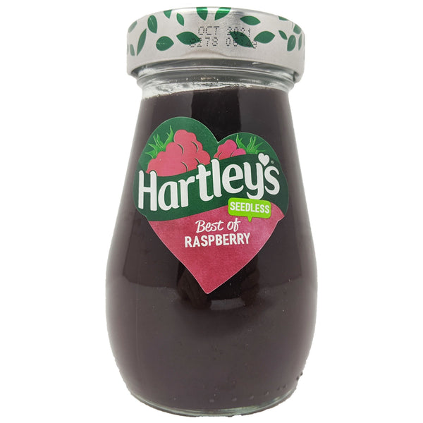 Hartley's Best Raspberry Seedless Jam 340g - Blighty's British Store
