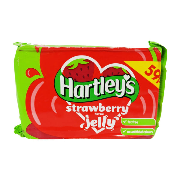 Hartley's Strawberry Jelly 135g - Blighty's British Store