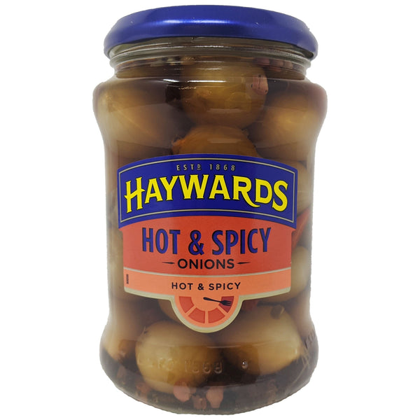Haywards Hot & Spicy Pickled Onions 400g - Blighty's British Store
