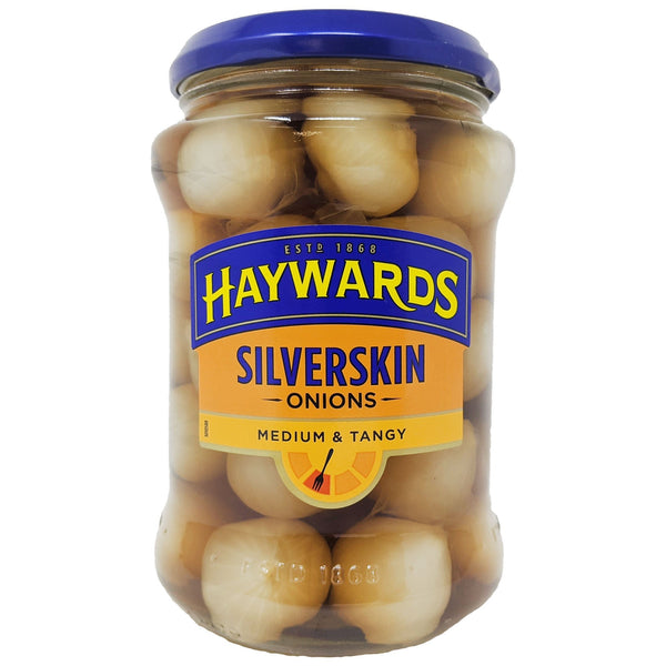 Haywards Silverskin Pickled Onions Medium & Tangy 400g - Blighty's British Store