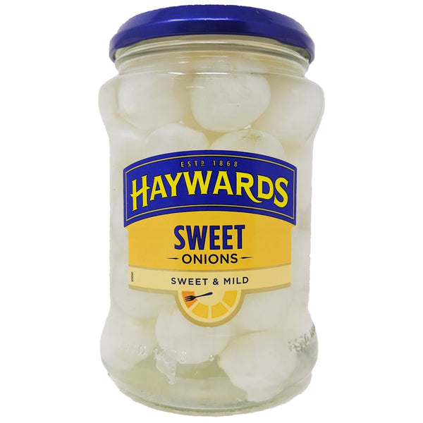 Haywards Silverskin Sweet & Mild Pickled Onions 454g - Blighty's British Store