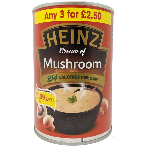 Heinz Cream of Mushroom Soup 400g - Blighty's British Store