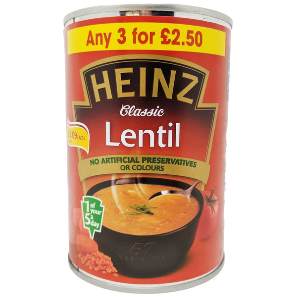 Heinz Lentil Soup 400g - Blighty's British Store