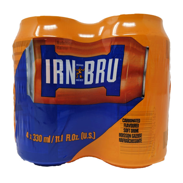 Irn Bru 4 Pack (4 x 330ml) - Blighty's British Store