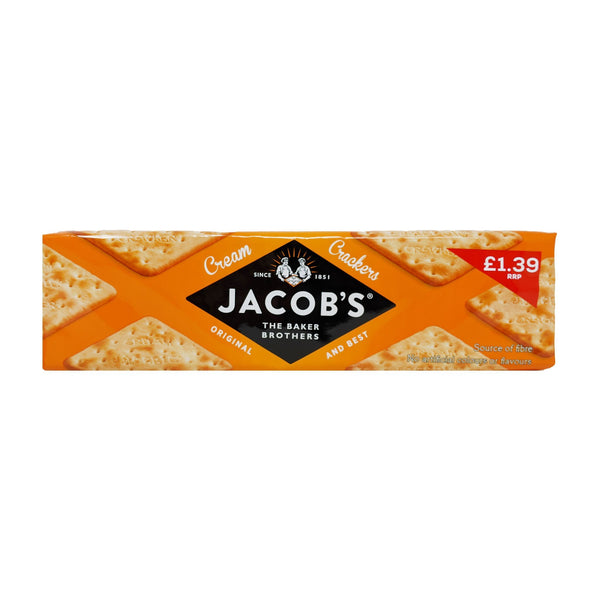 Jacob's Cream Crackers 300g - Blighty's British Store
