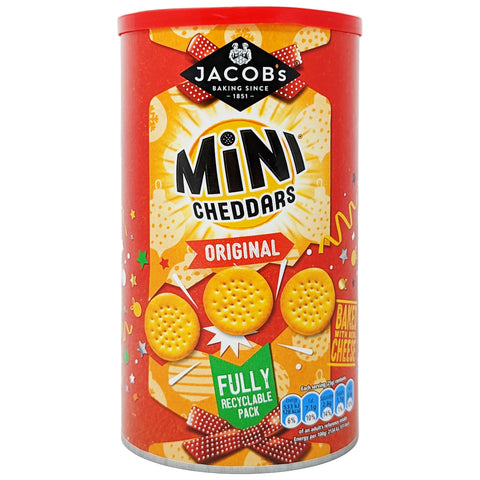 Jacob's Mini Cheddars Original 260g – Blighty's British Store