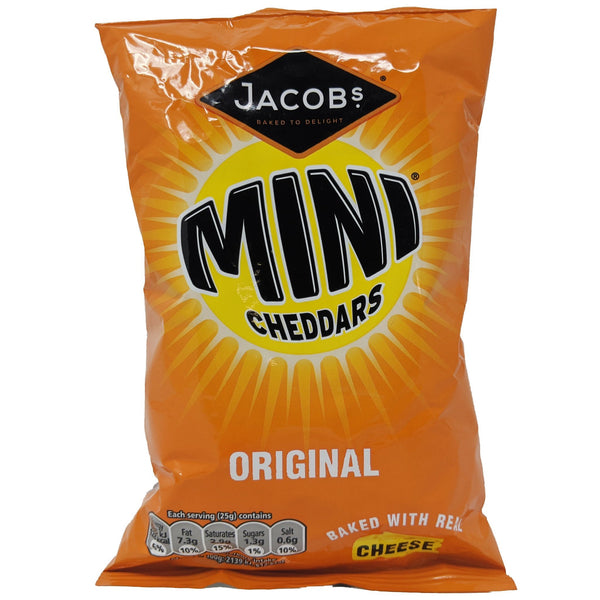 Jacob's Mini Cheddars Original 50g - Blighty's British Store