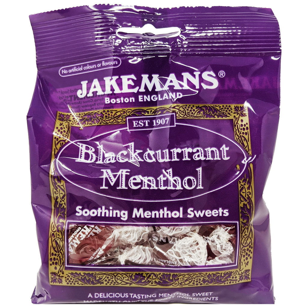 Jakemans Blackcurrant Menthol 100g - Blighty's British Store