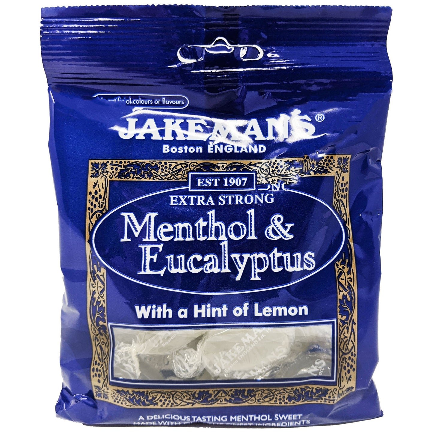 Jakemans Menthol & Eucalyptus 100g - Blighty's British Store