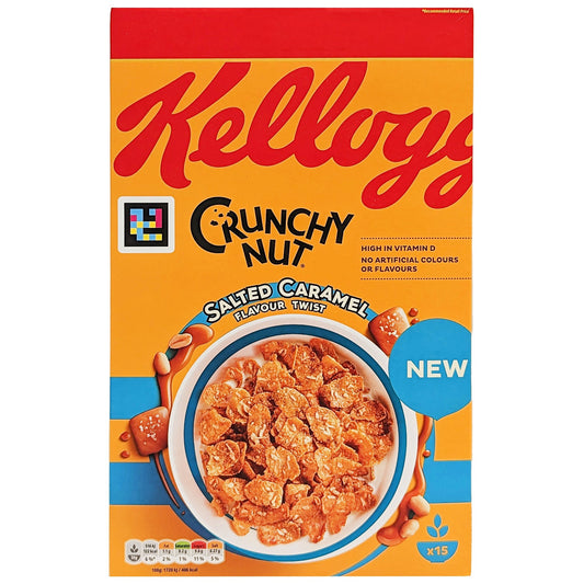 Kellogg's Crunchy Nut Salted Caramel 460g - Blighty's British Store
