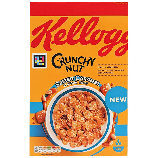 Kellogg's Crunchy Nut Salted Caramel 460g - Blighty's British Store