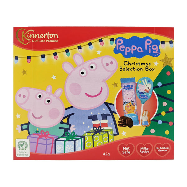 Kinnerton Peppa Pig Christmas Selection Box 42g - Blighty's British Store