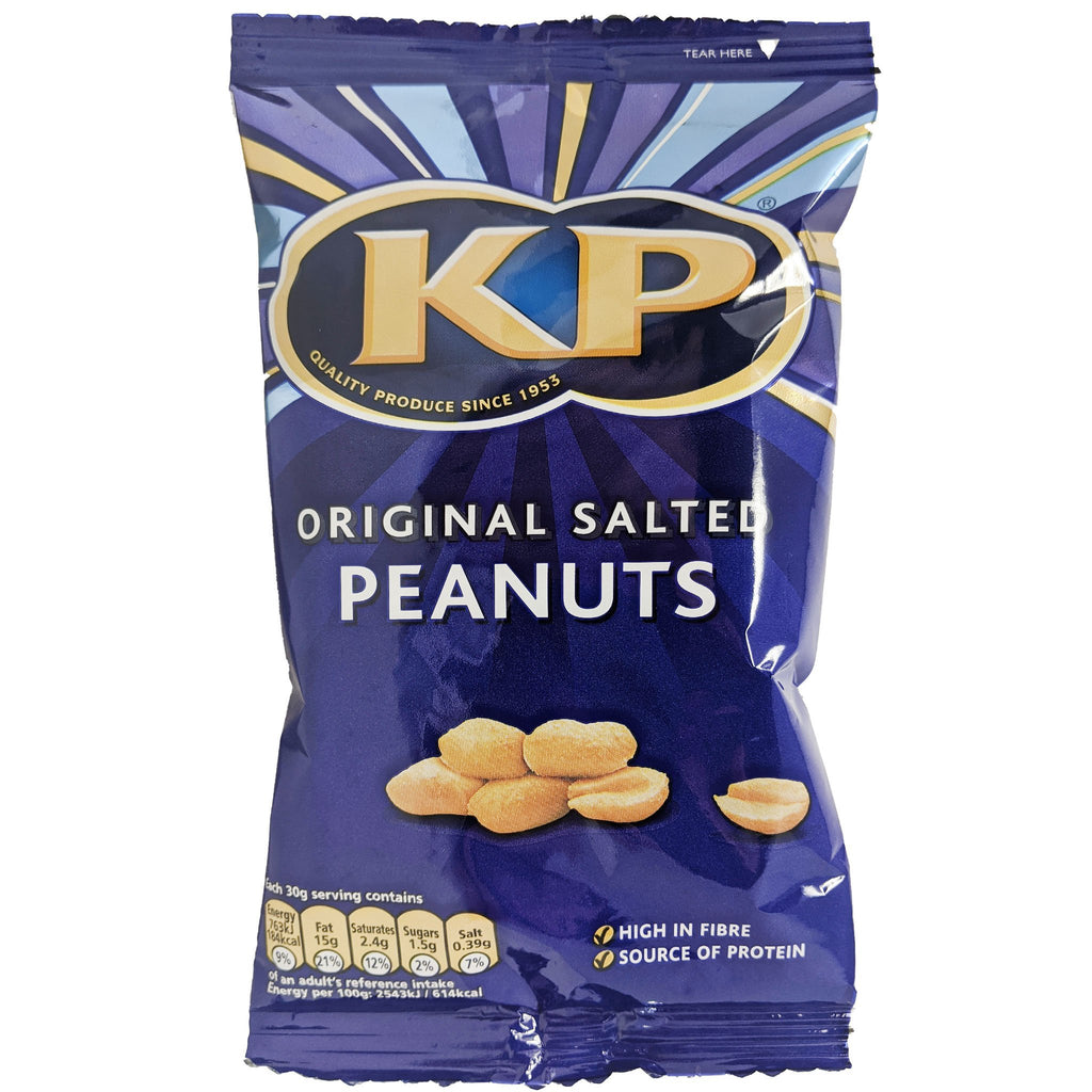KP Original Salted Peanuts 150g - Blighty's British Store