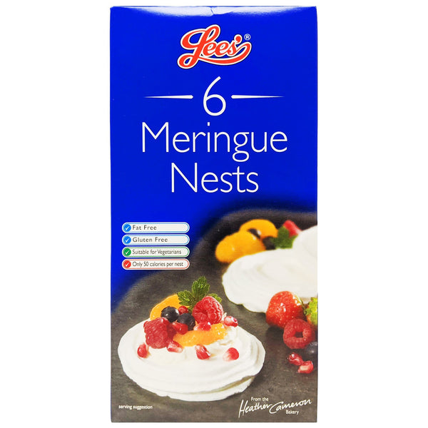 Lees' Meringue Nests 6 Pack - Blighty's British Store