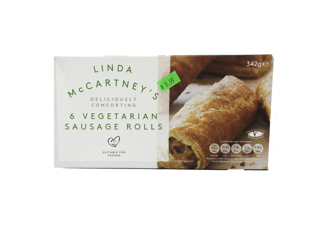 Linda McCartney's 6 Vegetarian Sausage Rolls - Blighty's British Store