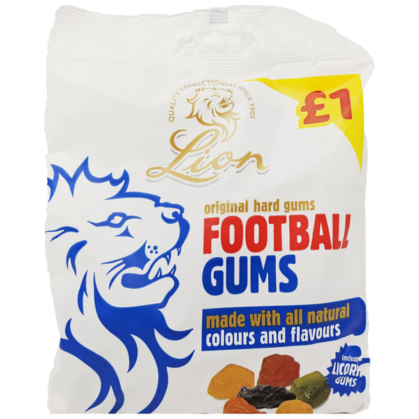 Lion Football Gums 150g - Blighty's British Store