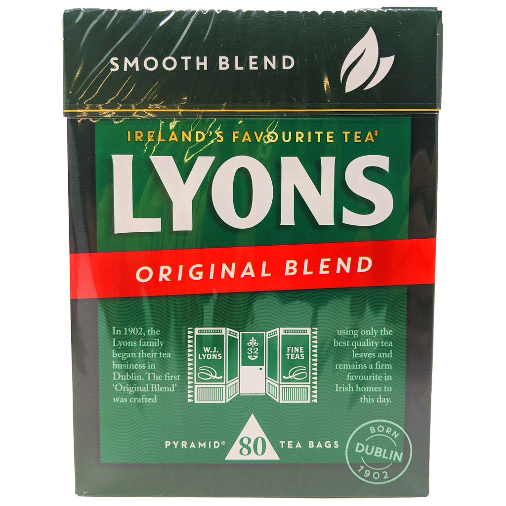 Lyons Original Blend Tea 80 Bags - Blighty's British Store