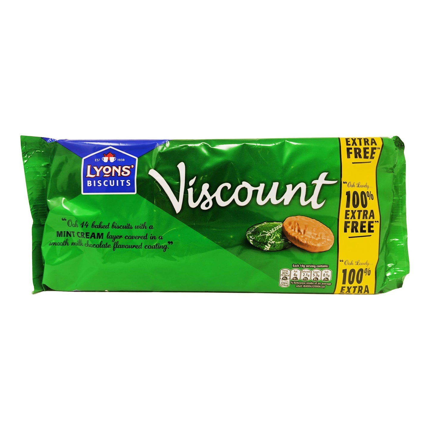 Lyon's Viscount Biscuits 196g - Blighty's British Store