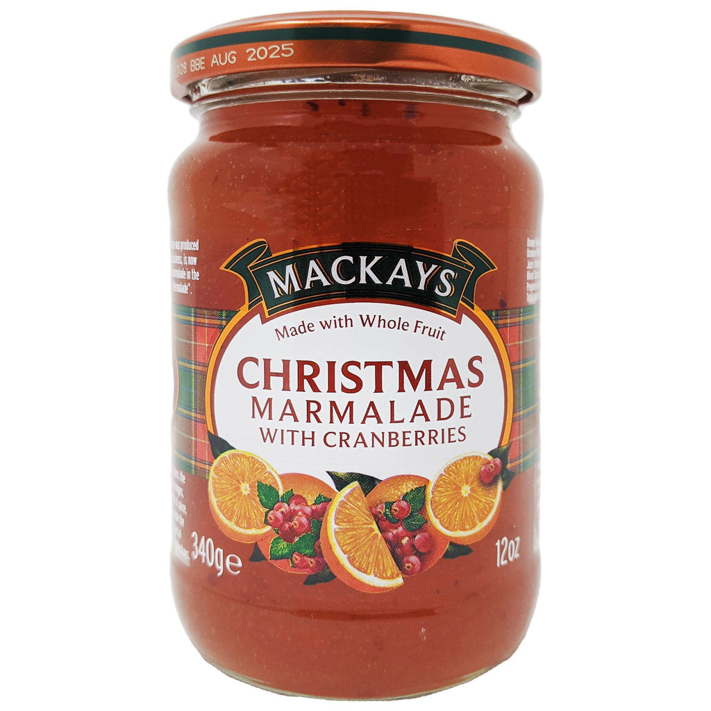 Mackays Christmas Marmalade with Cranberries 340g - Blighty's British Store