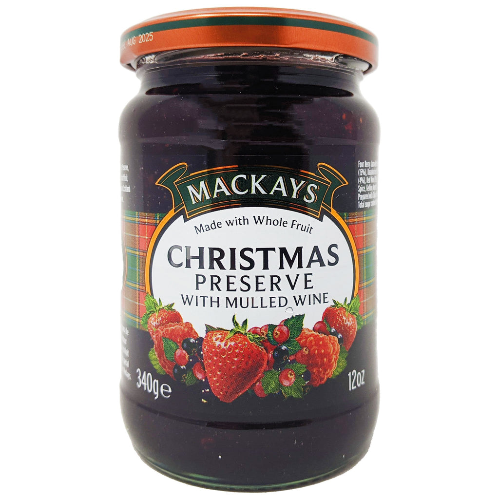 Mackays Christmas Preserve with Mulled Wine 340g - Blighty's British Store