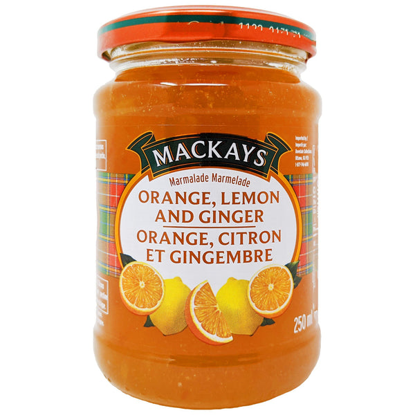 Mackays Orange, Lemon & Ginger Marmalade 250ml - Blighty's British Store