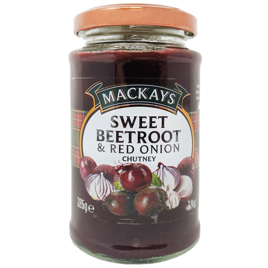 Mackays Sweet Beetroot & Red Onion Chutney 225g - Blighty's British Store