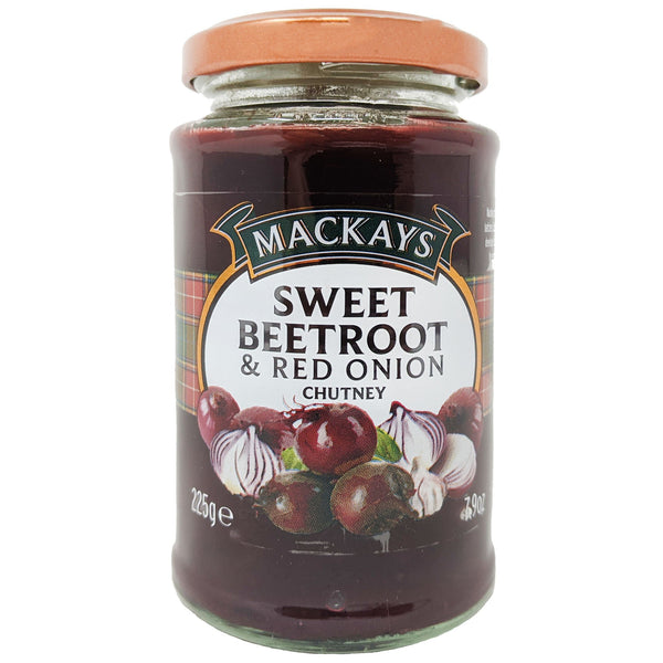 Mackays Sweet Beetroot & Red Onion Chutney 225g - Blighty's British Store