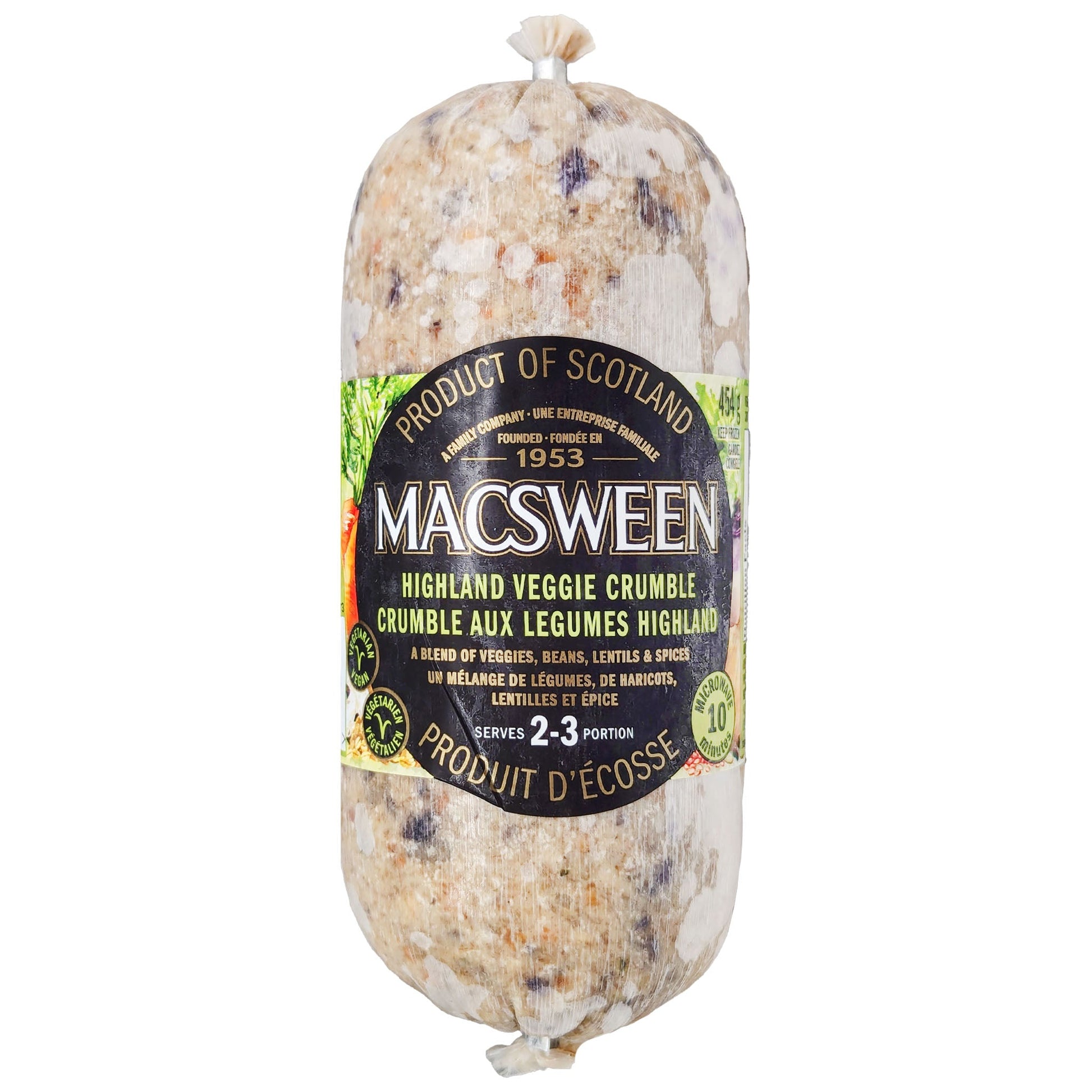 Macsween Highland Veggie Crumble 454g - Blighty's British Store