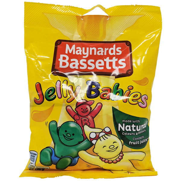 Maynards Bassetts Jelly Babies 190g - Blighty's British Store