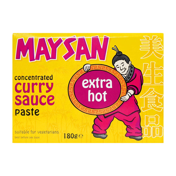 Maysan Concentrated Curry Sauce Paste Extra Hot 180g - Blighty's British Store