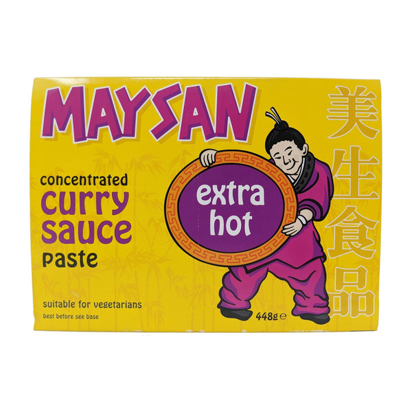 Maysan Concentrated Curry Sauce Paste Extra Hot 448g - Blighty's British Store