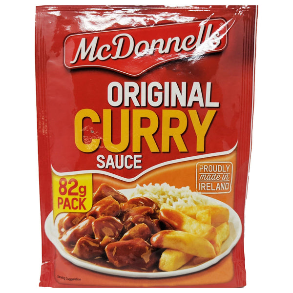 McDonnell's Original Curry Sauce Sachet 82g - Blighty's British Store