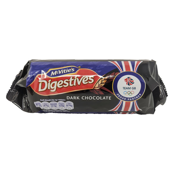 McVitie's Digestives Dark Chocolate 266g - Blighty's British Store
