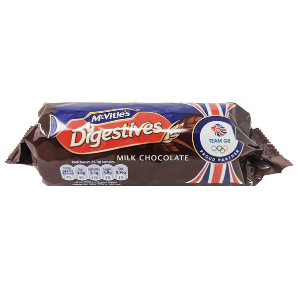 McVitie's Digestives Milk Chocolate 266g - Blighty's British Store