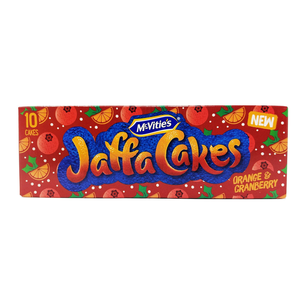McVitie's Jaffa Cakes Orange & Cranberry 10 Cakes - Blighty's British Store