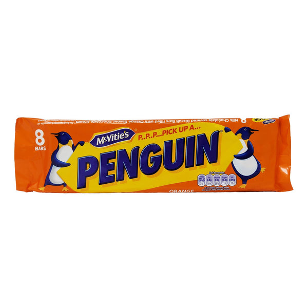 McVitie's Penguin Orange 8 Pack - Blighty's British Store