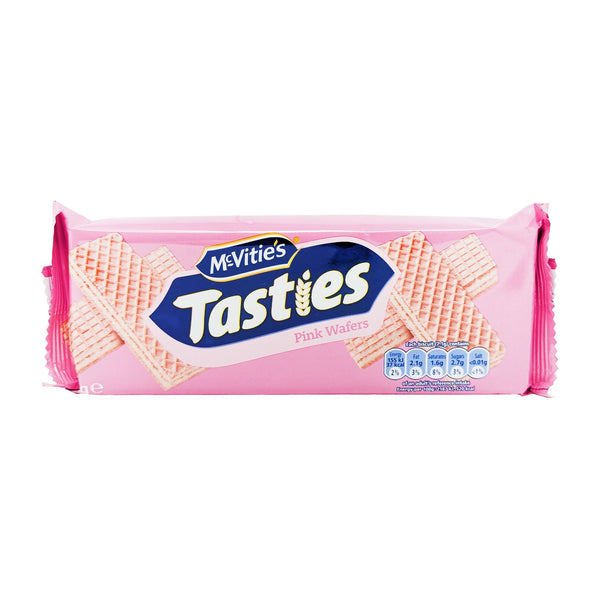 McVitie's Tasties Pink Wafers 100g - Blighty's British Store
