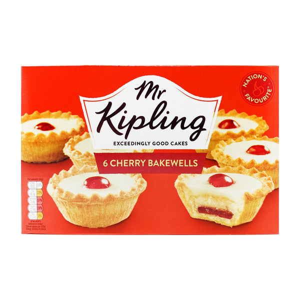Mr Kipling 6 Cherry Bakewells - Blighty's British Store