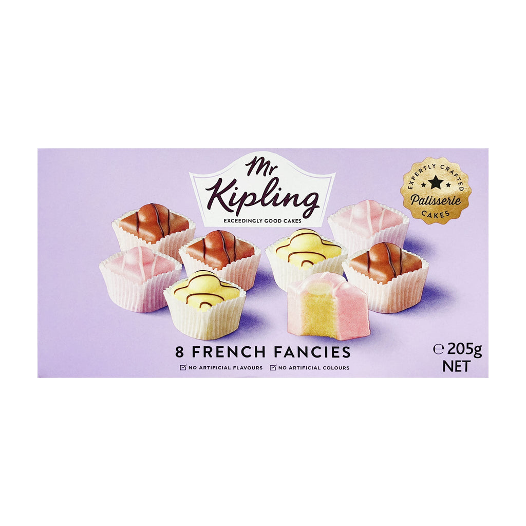 Mr Kipling 8 French Fancies 205g Blighty s British Store mr-kipling-8-french-fancies-205g-blighty-s-british-store