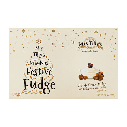 Mrs. Tilly's Brandy Cream Fudge 300g - Blighty's British Store