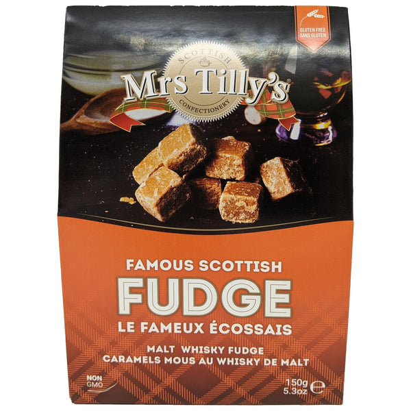 Mrs. Tilly's Famous Scottish Fudge Malt Whisky 150g - Blighty's British Store