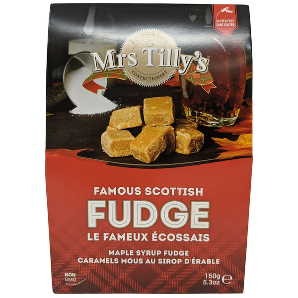 Mrs. Tilly's Famous Scottish Fudge Maple Syrup 150g - Blighty's British Store