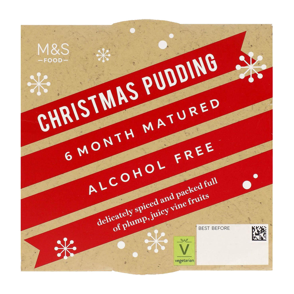 Alcohol-Free Christmas Pudding