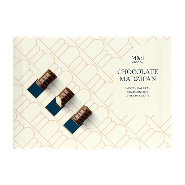 M&S Chocolate Marzipan 138g - Blighty's British Store