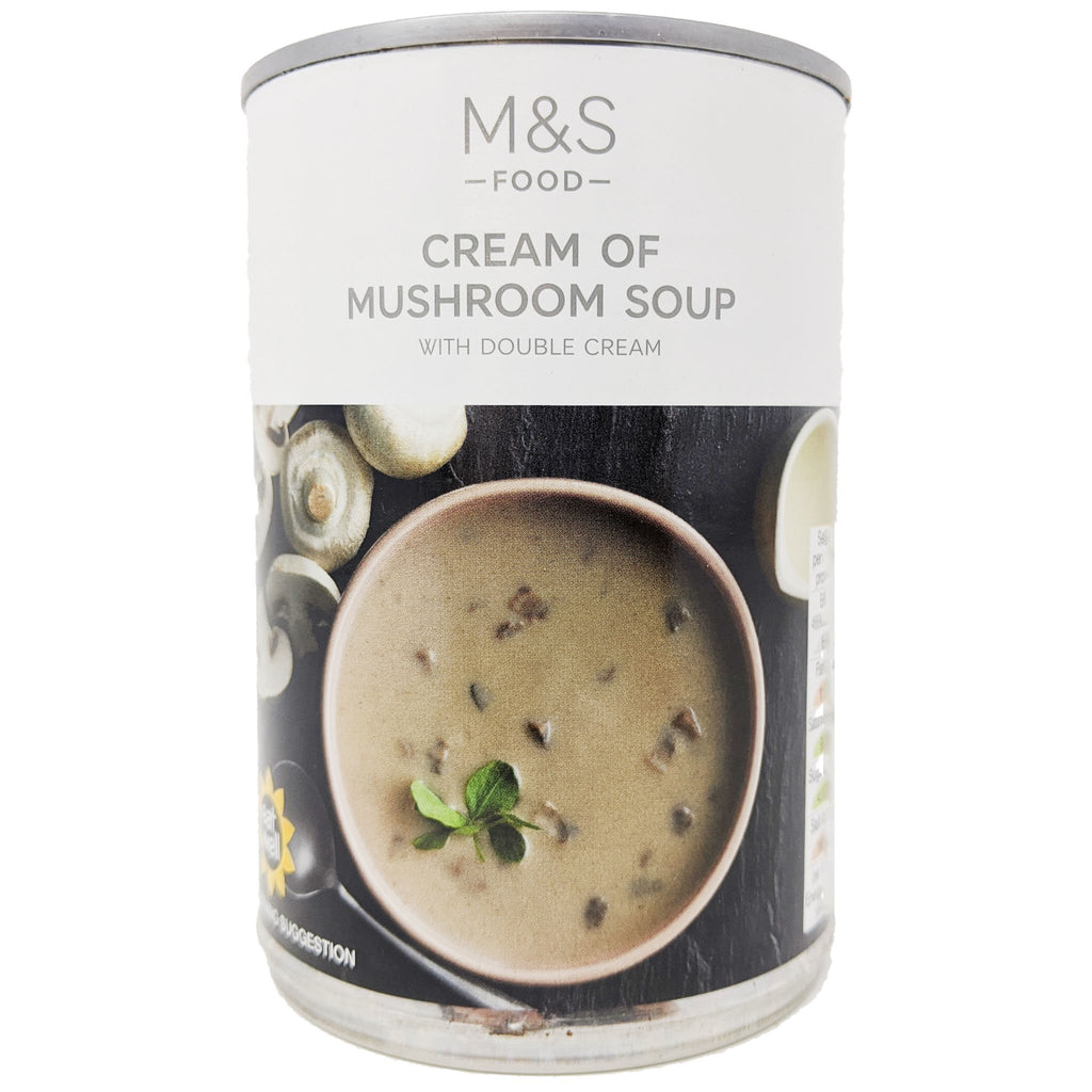 M&S Cream Of Mushroom Soup 400g - Blighty's British Store