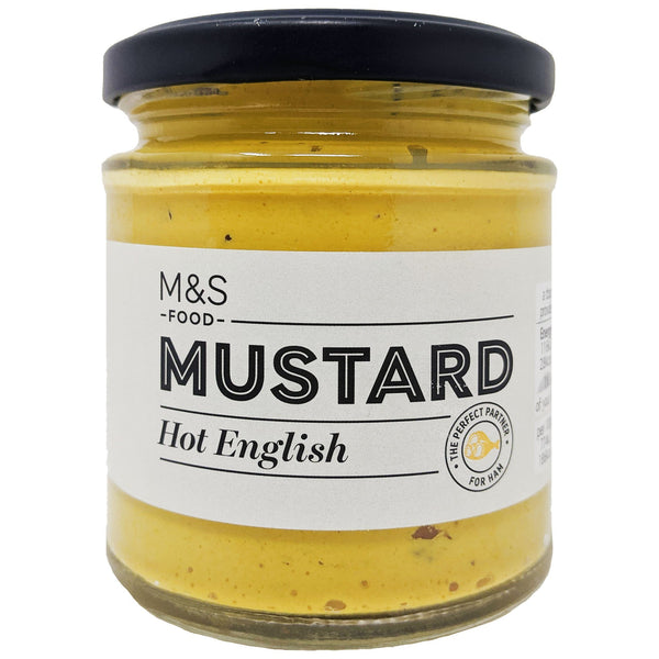 M&S Hot English Mustard 180g - Blighty's British Store